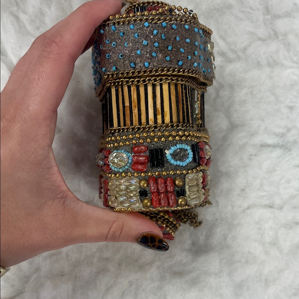 Mary Frances Beaded Multicolor Bag - Picture 5 of 8